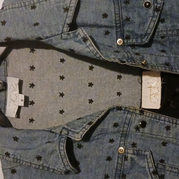 Cache Vintage Romper and attached Blazer Size 6 - Picture 3 of 7